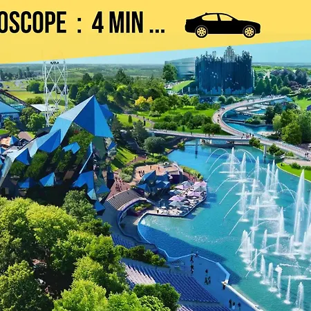 Escapade Poitevine - Maison Climatisee Avec 3 Ch - 4 Min Futuroscope Et Aquascope *